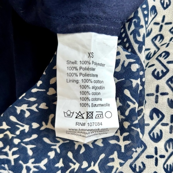 Anthropologie Kas New York Grazia Floral Embroidered Midi Peasant Dress Size XS - Picture 12 of 12